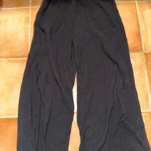 Aerie Charcoal Knit Pants